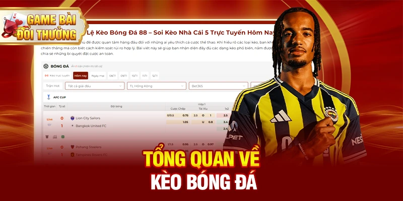 Tổng quan về kèo bóng đá